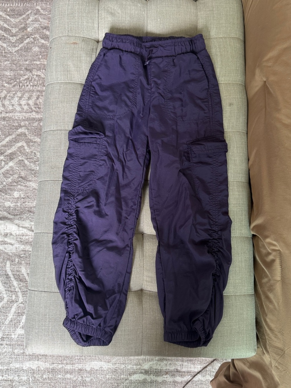 Old Navy Purple Cargo Jogger Sweatpants for Kids